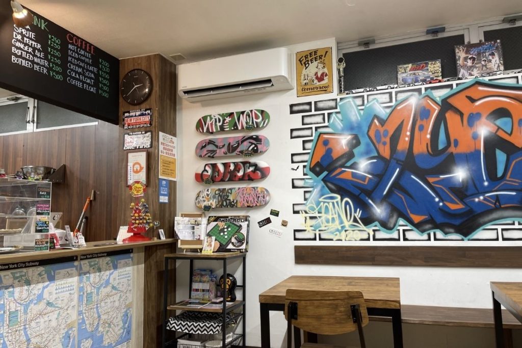 PIZZA NY 店内1