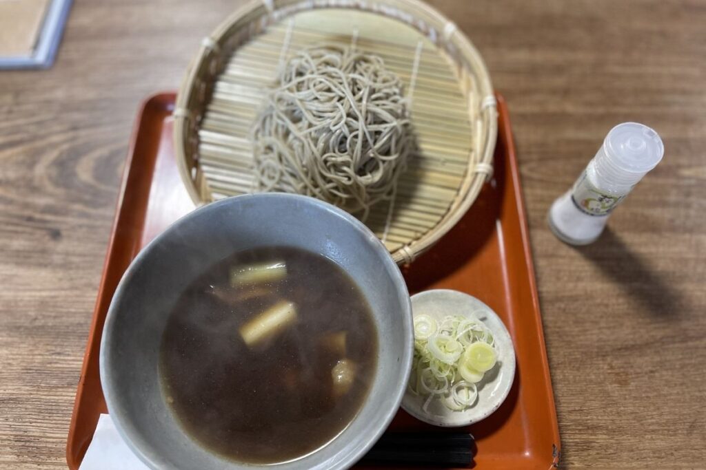 がんこ庵 黒かしわざるそば(2,000円)