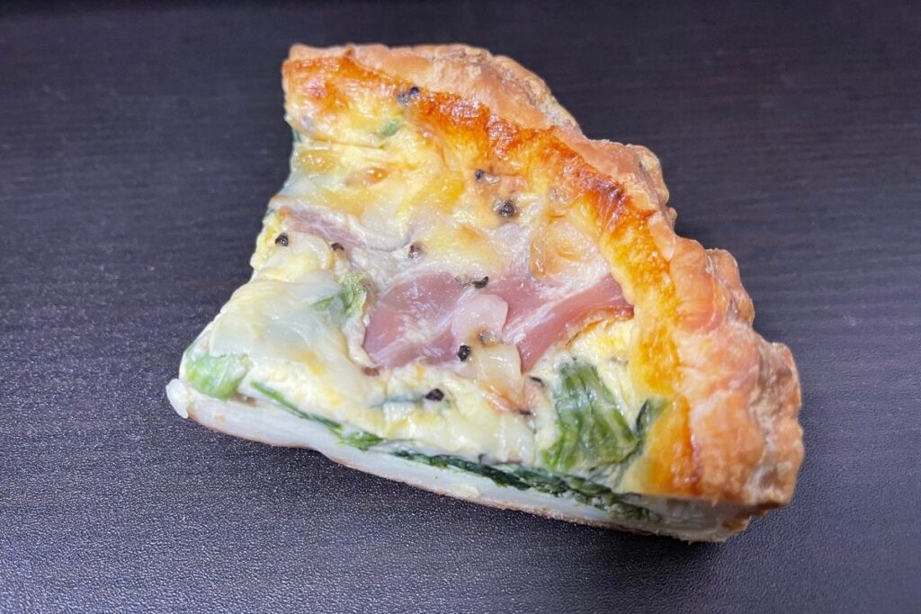 住吉丸 ほうれん草とベーコンのキッシュ2(280円)