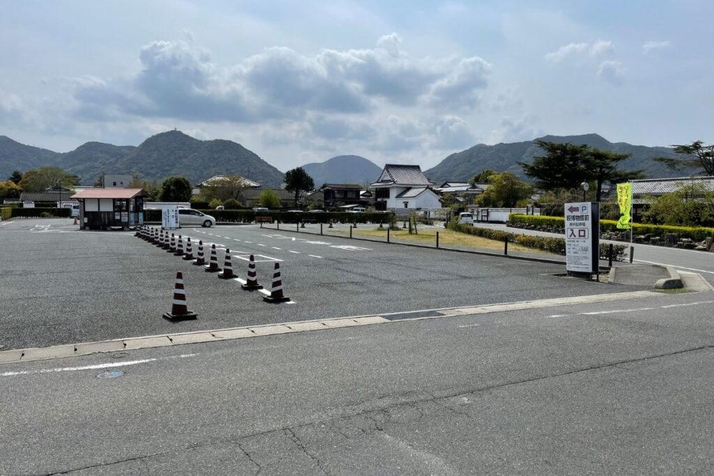 萩博物館 駐車場