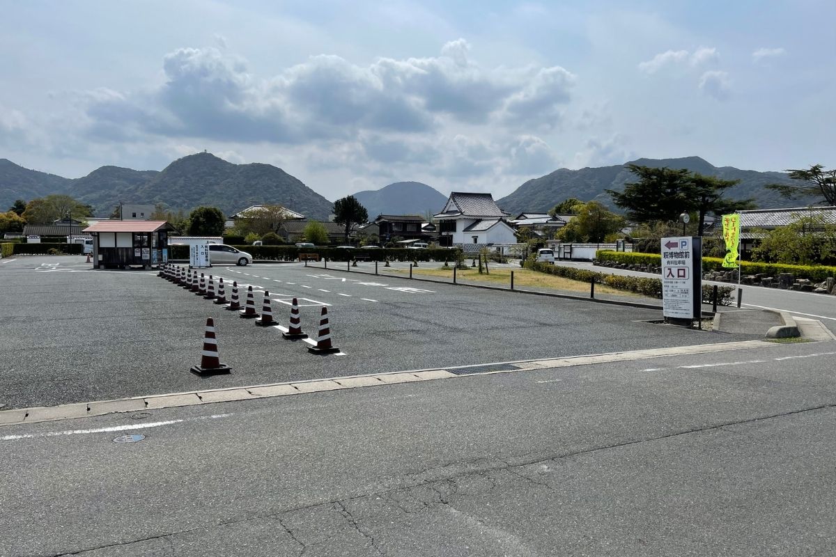 萩博物館 駐車場
