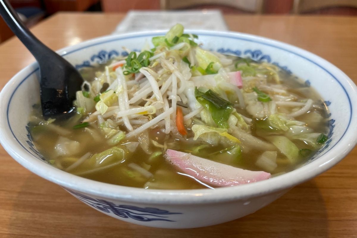 デンスケ ちゃんぽん(750円)