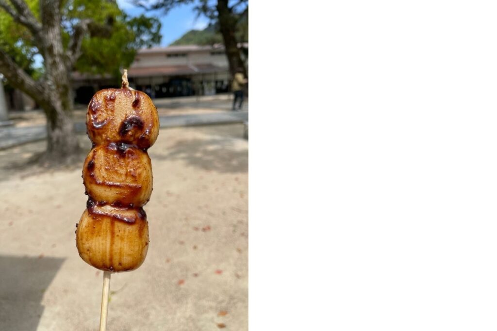 松陰食堂 松陰だんご(350円)