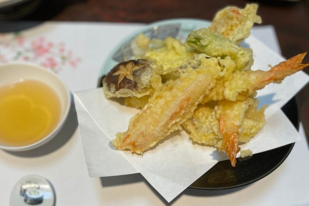 豊月 天ぷら(1,430円)