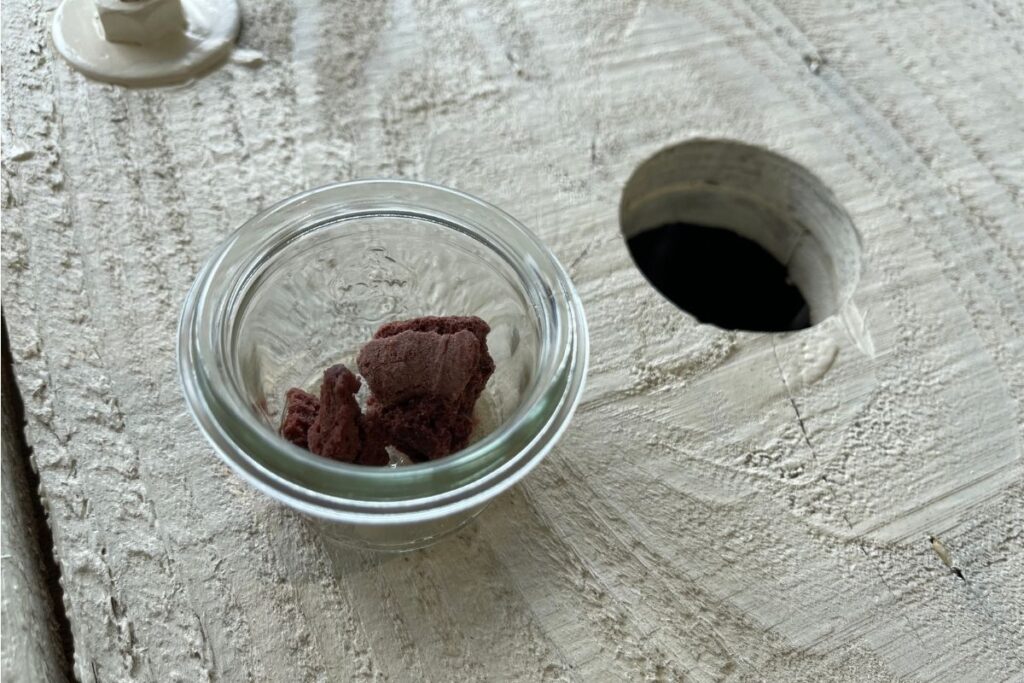 兀兀 笠山火山スコリア(440円)