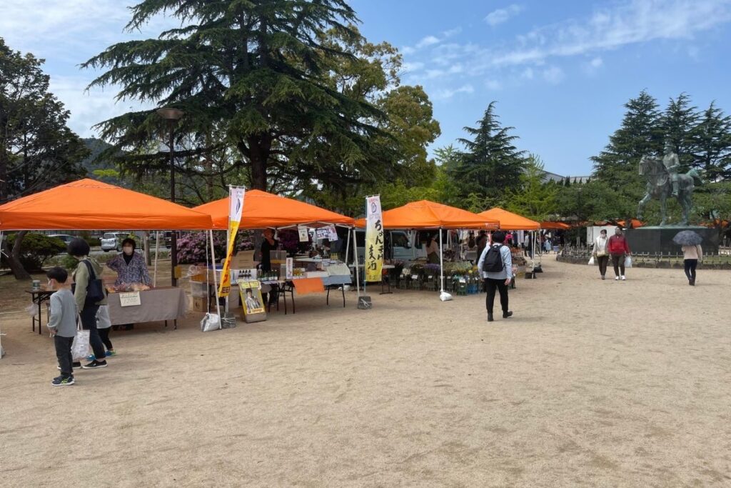 はぎマルシェ 会場1