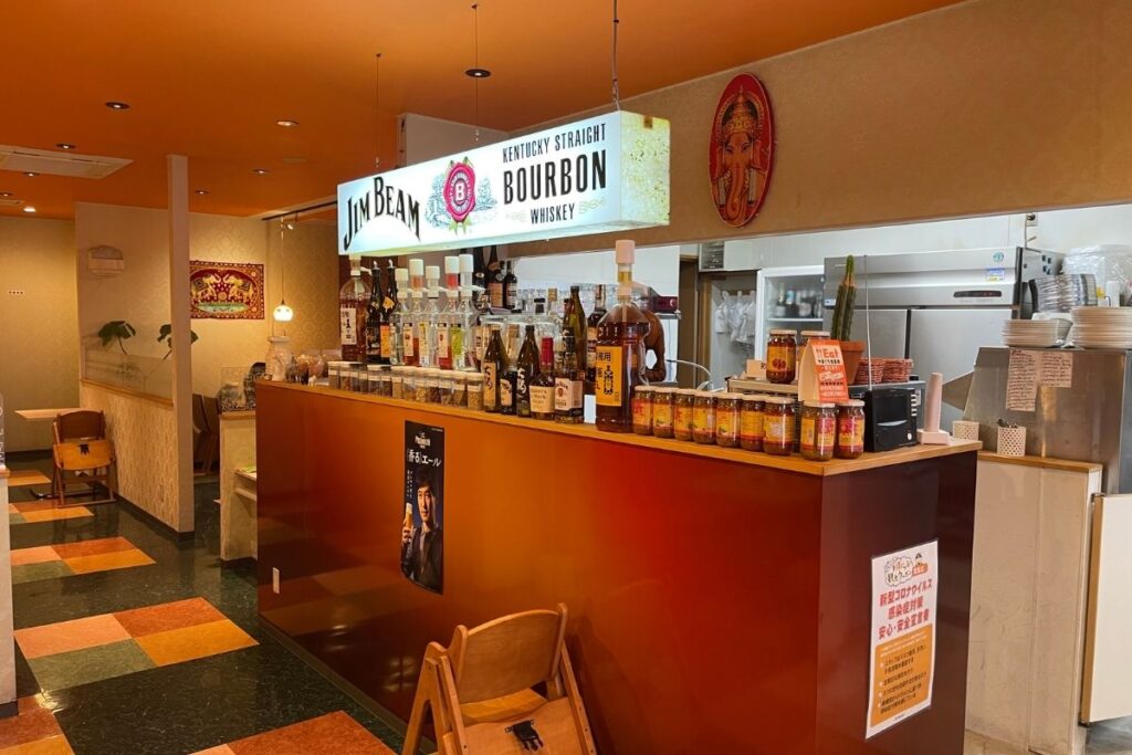 ナマステキッチン萩店 店内2