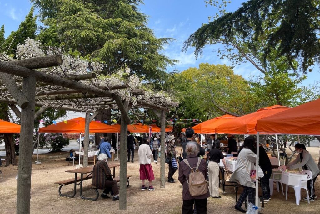 はぎマルシェ 会場2