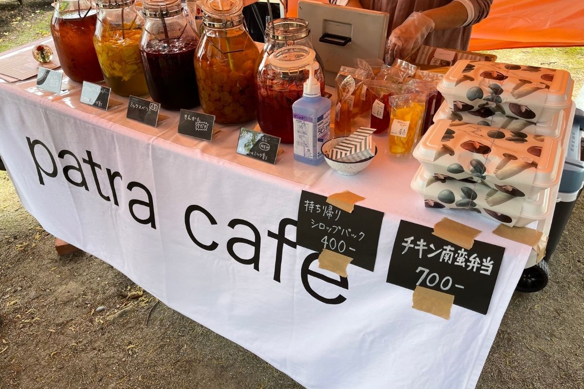 はぎマルシェ パトラカフェ1