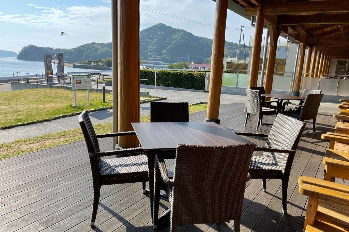 道の駅 阿武町 テラス1