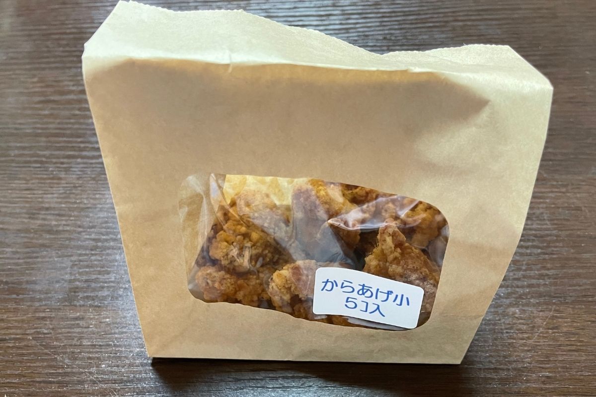 Kou 鶏の唐揚げ小(5コ入)(350円)