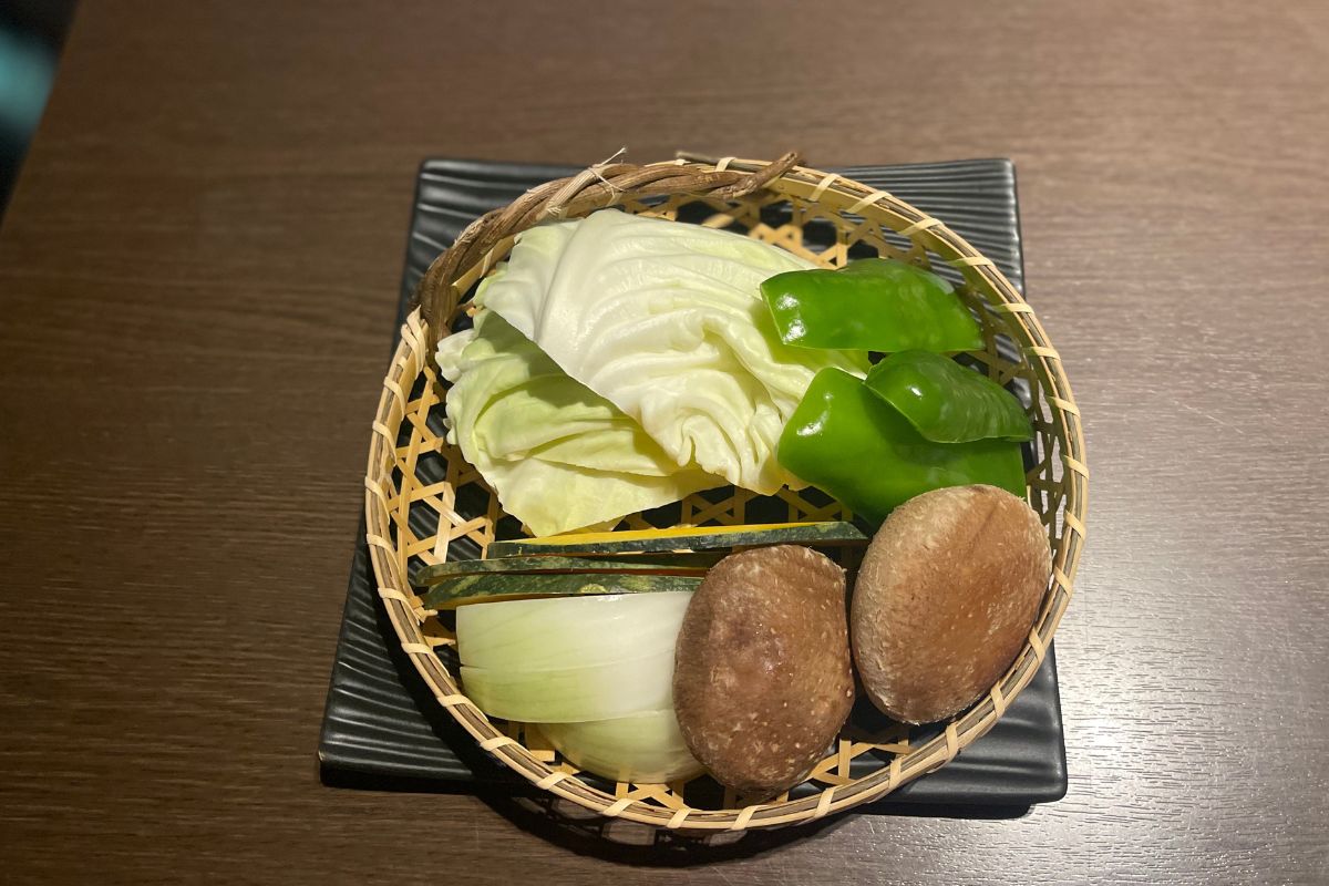 網焼きレストラン 見蘭 焼き野菜