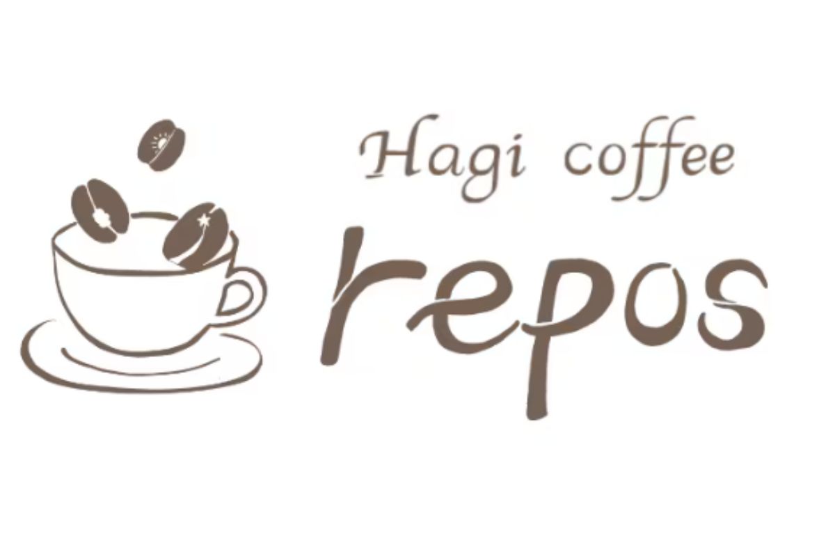 萩コーヒー repos(ルポ) ロゴ1