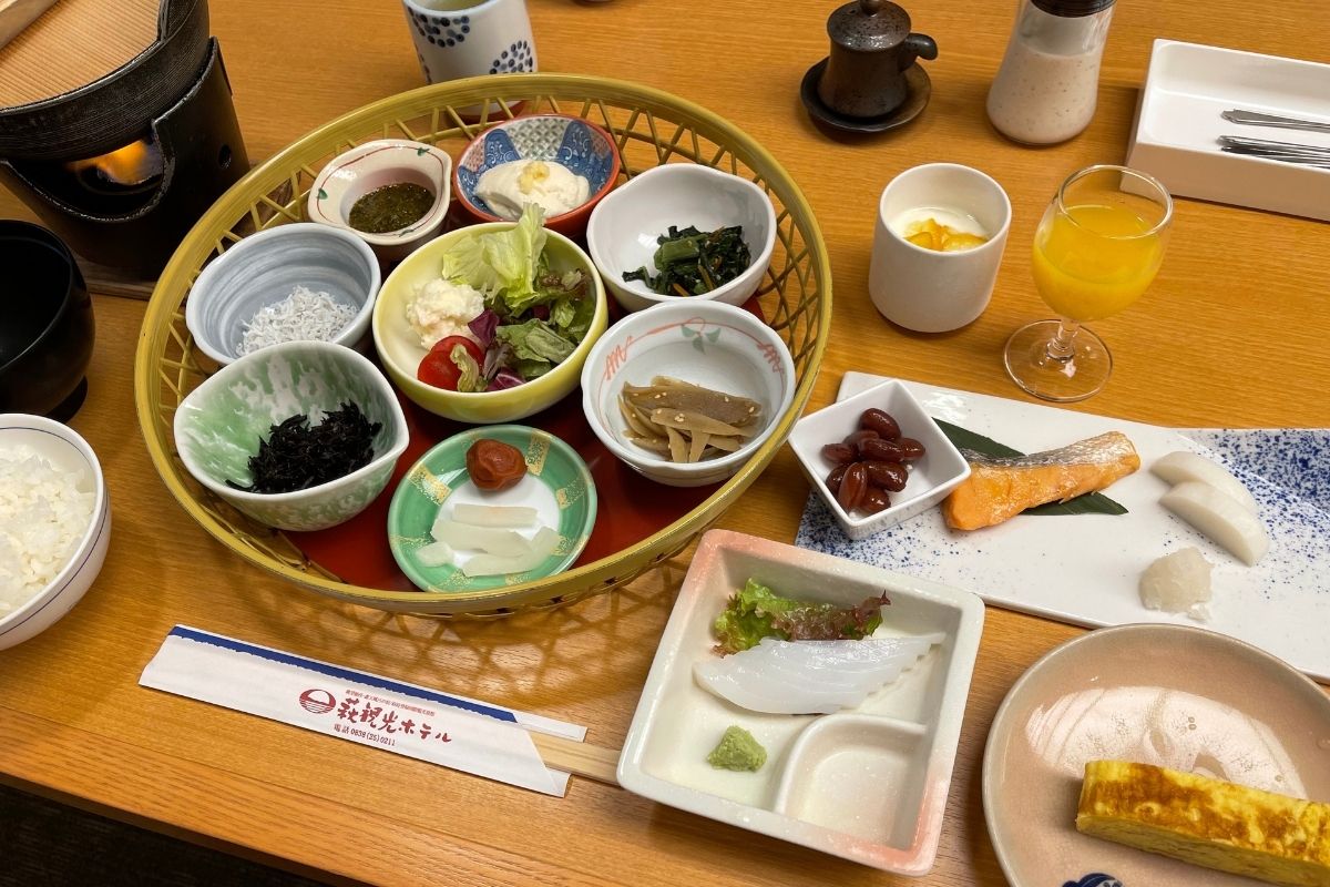 萩観光ホテル 朝食