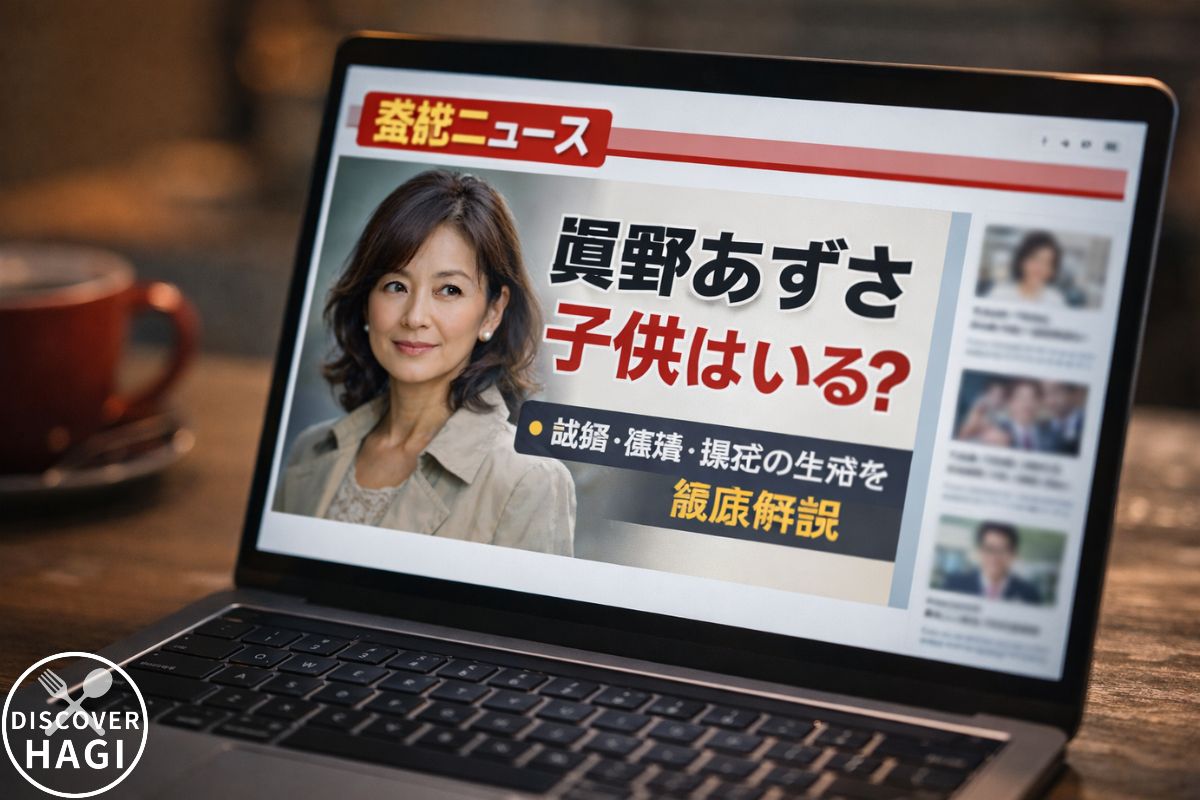 眞野あずさの現在の生活と家族との関係